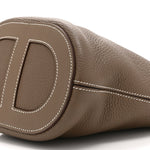 Taurillon Clemence Swift In-The-Loop 18 Bag Etoupe