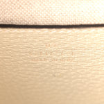 Monogram Jumbo GG Textured Dollar Calfskin Web Mini Diana Tote Bag Off White