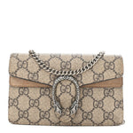 GG Supreme Monogram Super Mini Dionysus Shoulder Bag Taupe