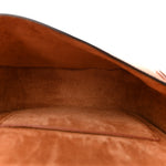 Smooth Calfskin Studded Cuir Triomphe Folco Crossbody Bag Tan