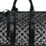 Monogram See Through Keepall Bandouliere 50 Black