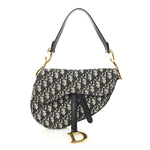 Oblique Saddle Bag Blue