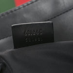 Techno Canvas Web Vertical Tote Black