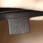 Monogram Selleria Calfskin Vintage Web Medium Boston Beige Ebony Cocoa