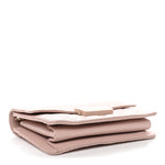 Sheepskin Quilted Beauty Lock Flap Pink