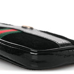 Suede Patent Ophidia Belted iPhone Case 85 34 Black