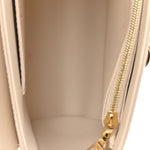 Epi Twist Braided Chain Shoulder Bag PM Quartz White