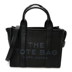 Grained Calfskin Small The Tote Bag Black