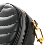 Calfskin New Wave Heart Bag Black