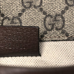 GG Supreme Monogram Neo Vintage Web Belt Bag Brown