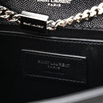 Grain De Poudre Small Monogram Kate Satchel Black