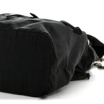 Tessuto Nylon Vela Chain Backpack Black