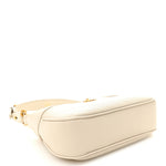 Goatskin Small Aphrodite Shoulder Bag Mystic White