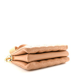 Lambskin Embossed Monogram Coussin PM Camel