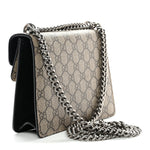 GG Supreme Monogram Mini Dionysus Shoulder Bag Black