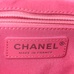 Lambskin Chevron Quilted Small Promenade Camera Case Pink