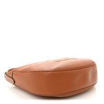 Supple Calfskin Medium Triomphe Heloise Shoulder Bag Tan