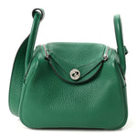 Taurillon Clemence Mini Lindy 20 Vert Vertigo