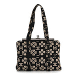 Canvas CC Clover Clutch Black