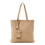 Vitello Daino Soft Large Tote Bag Sabbia