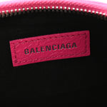 Agneau Arena Le Cagole Shoulder Bag XS Hot Pink