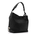 Monogram Lambskin Antheia Hobo PM Black