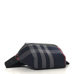 House Check Sonny Bum Bag Navy Grey