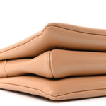 Lambskin Embossed Monogram Coussin PM Camel