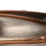 GG Supreme Monogram Horsebit 1955 Soft Small Shoulder Bag Beige Brown