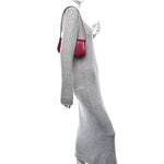 Box Calfskin Mini Voltaire Shoulder Bag Burgundy