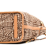 Visetos Medium Liz Reversible Shopper Tote Cognac