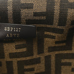 Shiny Nappa Small Fendi First Caramello