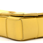 Lambskin Maxi Intrecciato Small Cassette Crossbody Bag Gold