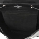 Calfskin Lockme Backpack Black