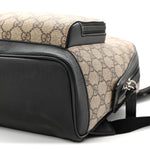 GG Supreme Monogram Small Eden Day Backpack Black