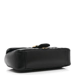 Lambskin Matelasse Medium GG Marmont Shoulder Bag Black