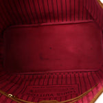 Monogram Bay Neverfull MM Rose Ballerine Poppy