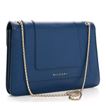 Calfskin Serpenti Forever Shoulder Bag Navy