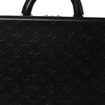 Monogram Glace Valisette MM Black