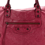Agneau Classic Hardware Work Pourpre