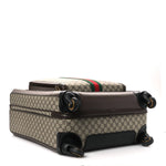 GG Supreme Monogram Web Medium Savoy Trolley Beige Ebony