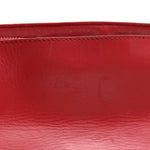 Calfskin Matelasse Small GG Marmont Shoulder Bag Hibiscus Red