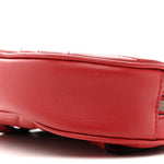 Calfskin Matelasse GG Marmont Belt Bag 85 34 Hibiscus Red
