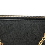 Empreinte Double Zip Pochette Black