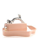 Calfskin Logo Medium Cat Pencil Bag Pink