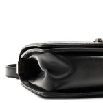 Lambskin Quilted Medium Boy Flap Black