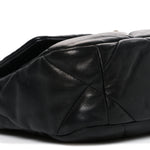 Lambskin Quilted Medium Chanel 19 Flap Black