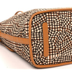 Visetos Large Liz Reversible Shopper Tote Cognac