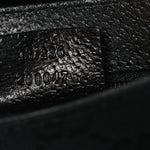 GG Monogram Web Buckle Belt Bag Black