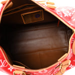 Calfskin Monogram Speedy P9 Bandouliere 40 Red